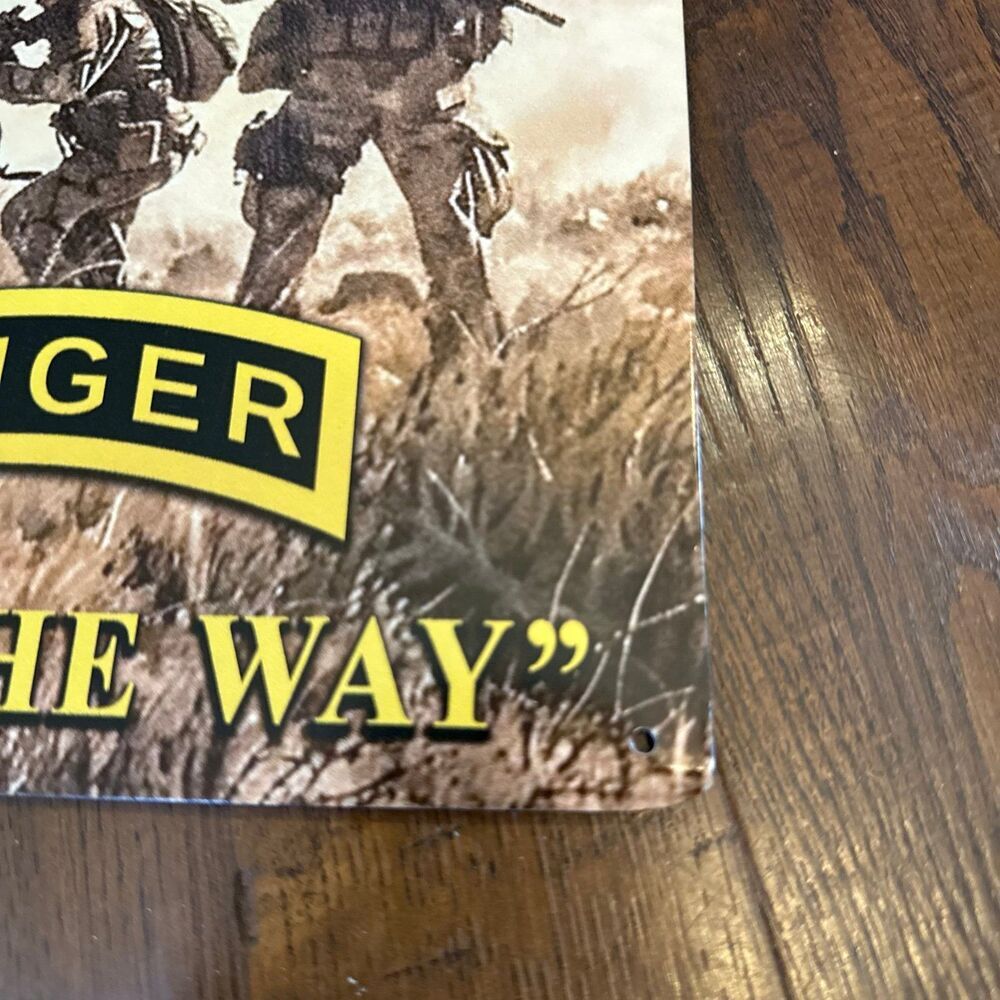 Art of the Spirits Whiskey Metal Bar Sign SIGNED | Ranger Military Wall Art - Picture 5 of 6